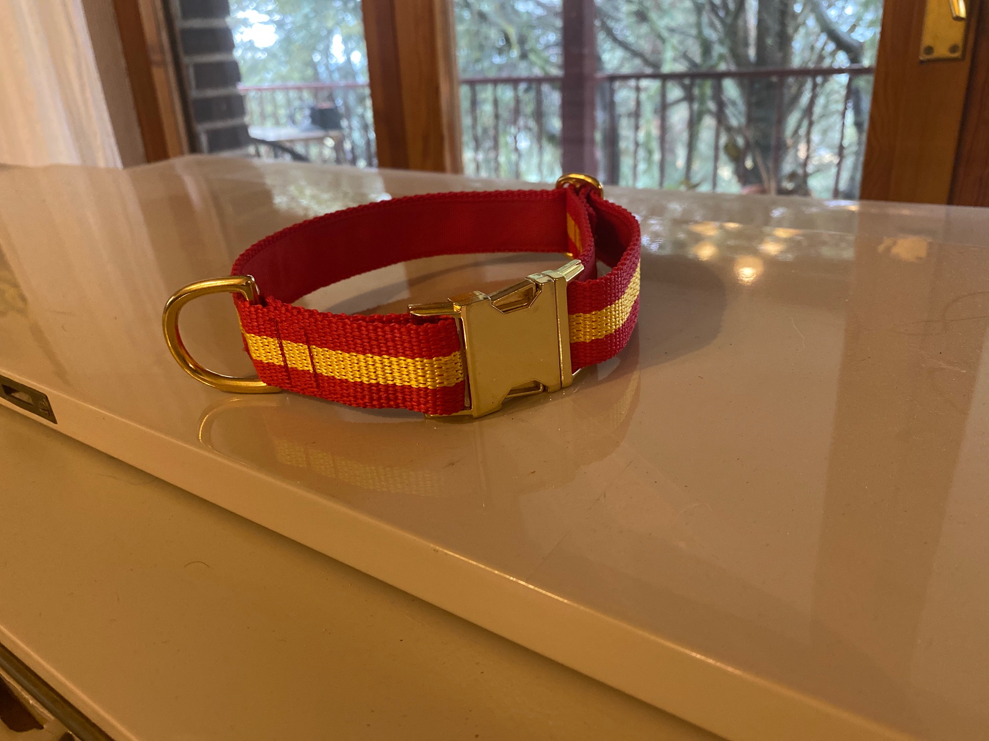 Collar serie oro, detalle